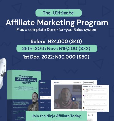 Ultimate Affiliate Marketing Program + DFY Sales System (UAMP)